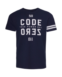 Code-Zero Mast T-shirt Navy