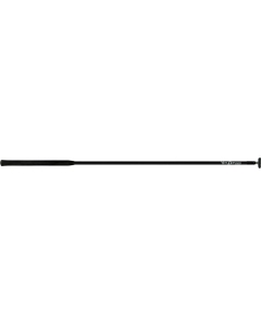 Helmstokverlenger 120cm zwart geanodiseerd