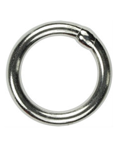 RVS ring 15mm