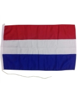 Nederlandse vlag boot 20 x 30cm